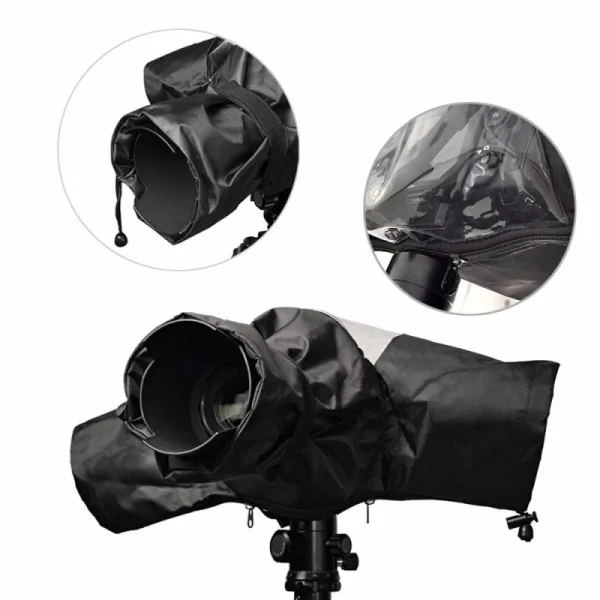 Wewoo Pare Soleil Appareil Photo Etui étanche à La Pluie Pour Caméra à prix d'occasion 5