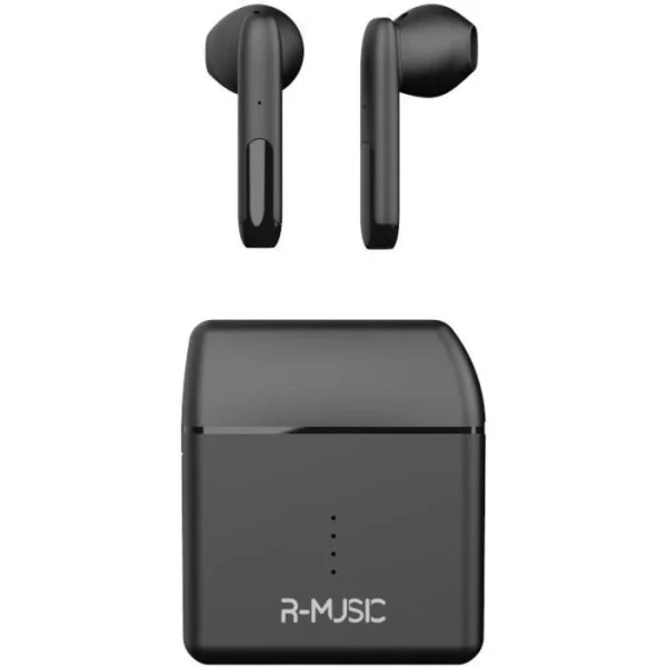 soldes pas cher R-MUSIC RM481726 MIRA – Ecouteur True Wireless Earbuds – Black 1