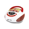 Large choix en ligne METRONIC Radio CD Enfant Style Circus – Rouge Et Blanc 14