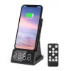 Livraison Standard/Rapide Universal Réveil, Haut-parleur Bluetooth, écran LED, Support Téléphonique à… 11