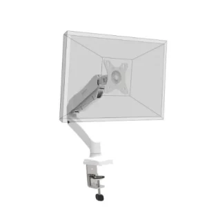Port Design Screen Desk Monitor Arm Single Screen Desk Monitor Arm White Compatibl… dernière tendance 6