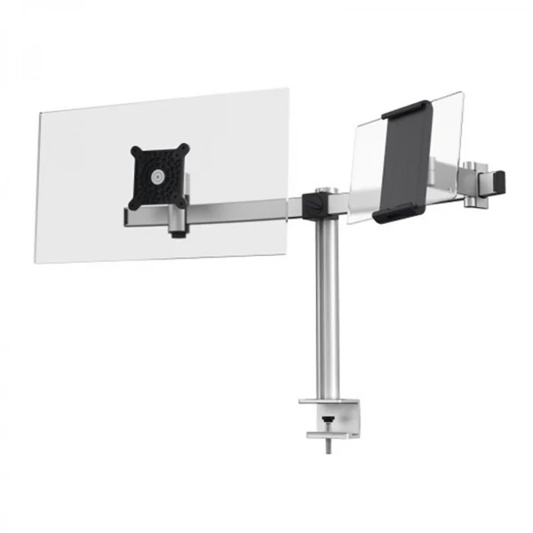 Durable Support Moniteur Et Tablette Double Avec Bras Et Pince marques pas cher 1