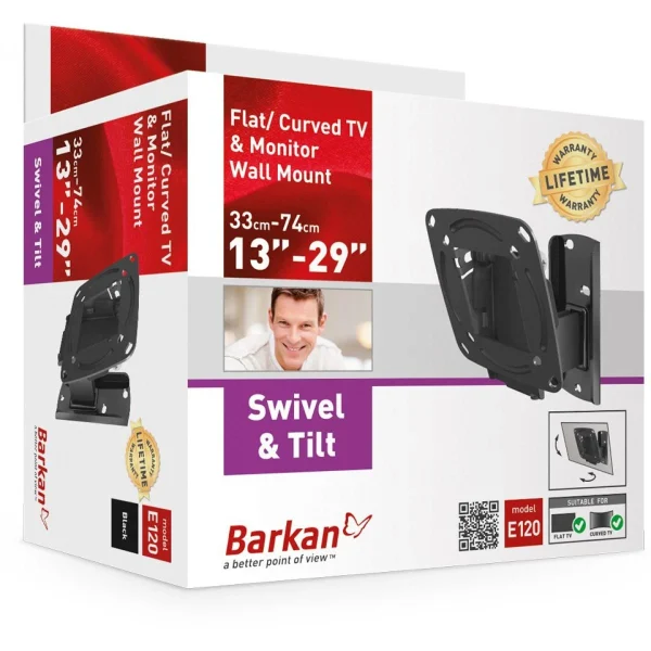 soldes pas cher Barkan Support Mural E120 4