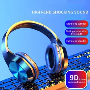 marques pas cher Universal T5 Casque Bluetooth Sans Fil V5.0 3D Stéréo Casque Sans Fil Avec Mic… 9