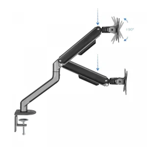 grande qualité TooQ DB4032TNR-G Monitor Mount / Stand 17