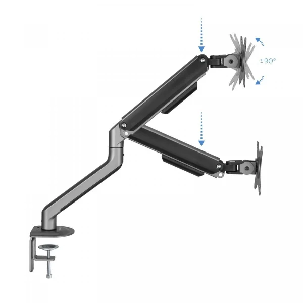 grande qualité TooQ DB4032TNR-G Monitor Mount / Stand 4