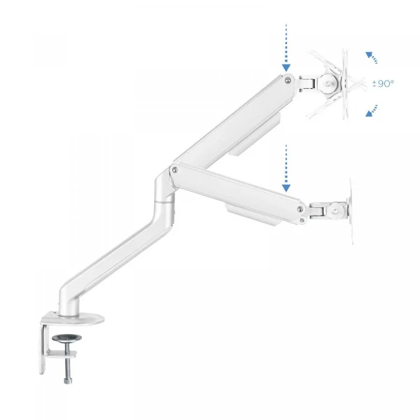Distributeur Officiel TooQ DB4032TNR-W Monitor Mount / Stand 4
