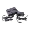 Vhbw Chargeur De Batterie Double Compatible Avec Sony Cybershot DSC-W8… fashion pas cher 11