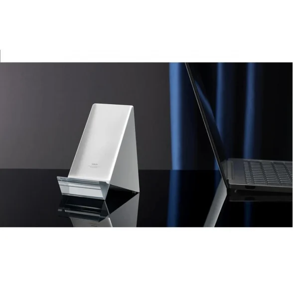 XIAOMI Mi 80W Wireless Charging Stand Blanc REMISE allant 3
