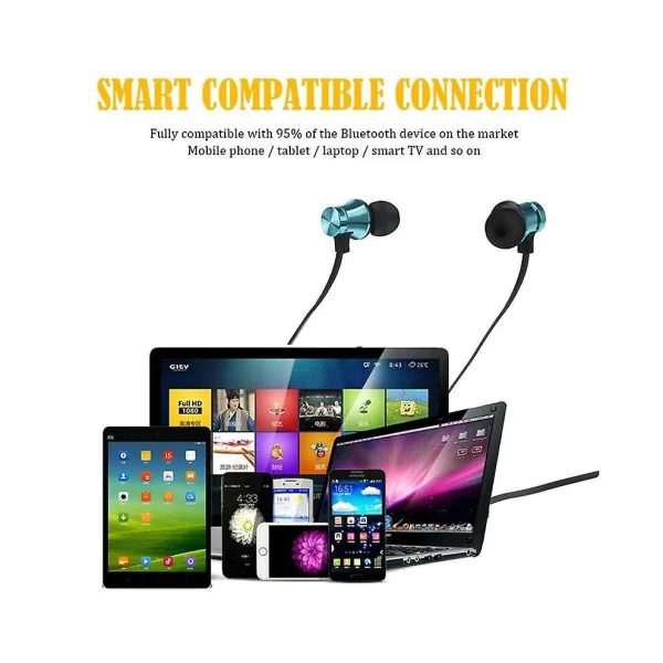 boutiqued en ligne Universal XT11 Magnétique Bluetooth 4.2 Casque Sport Running Sans Fil Casque Ca… 3